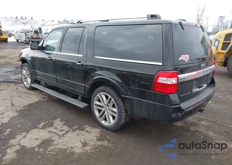 2017 Ford Expedition El Platinum from USA, damaged, VIN 1FMJK1MT2HEA24710